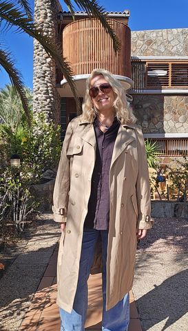 Hovedbilde AUDREY TRENCH COAT (LANG) - beige - ca. 20 mai