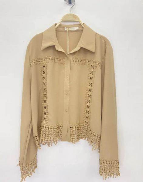 Rosewood Blouse(8586-3295) - Beige