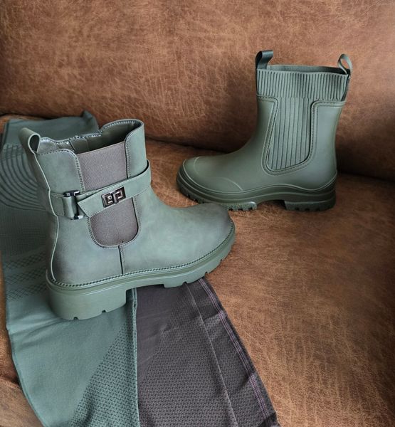 AVA ANKLE BOOT ( am7536 ) army green