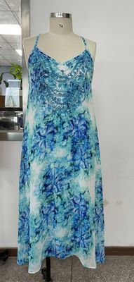 Hovedbilde TAURO LONG DRESS – aqua - CA. 10 JUNI ...