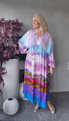 Hovedbilde Aquarelle Dress ( ael001-611 ) - violet