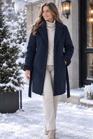 Hovedbilde Sienna Coat – By Sorthe - navy blue - ...