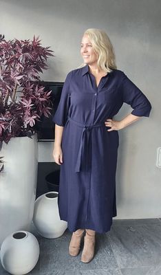 Hovedbilde CAMILLE SHIRT DRESS - navy blue 