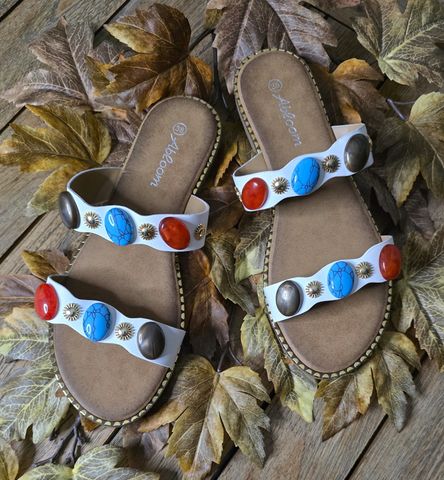 Hovedbilde CASSIA SANDAL (EFL016) – WHITE