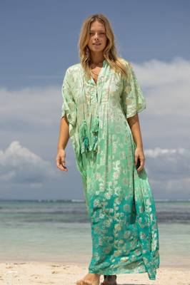 Bilde av KAFTAN PHOEBE  green( eb119)- MISS JUNE - mars 