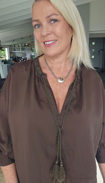 INCANTO BLOUSE - copper brown - ca.15 sept levering