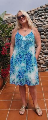 Hovedbilde TAURO SHORT DRESS – aqua - CA. 10 JUNI ...