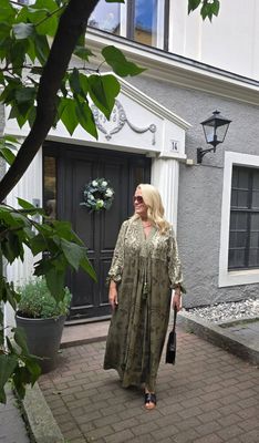 Hovedbilde GABRIELLA DRESS –  dusty olive 