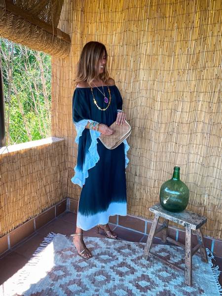 TUNIC MENORCA - Navy /Turquise - TARIFA SOUL - mai levering