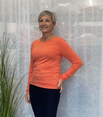 Hovedbilde Secret Long Sleeve – Round Neck - coral 