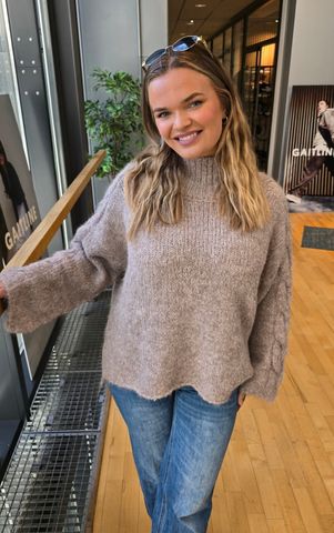 Hovedbilde SNUGGLE KNIT - ( genser 7038 ) - sand