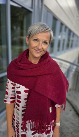 Hovedbilde Isolde Scarf -  r&oslash;dtoner