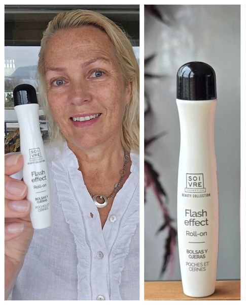 2 PAKNING - ROLL-ON FLASH EFFECT 15 ml - Reduserer poser og m&oslash;rke ringer.