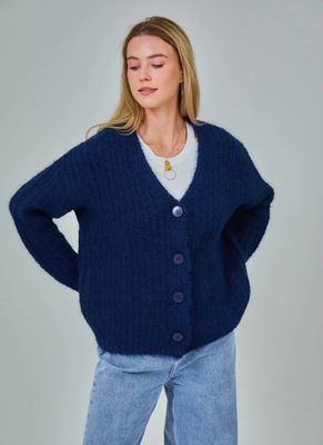 Hovedbilde TUSCAN CARDIGAN (RM5003) ONE SIZE - Blue - ca 25. ...
