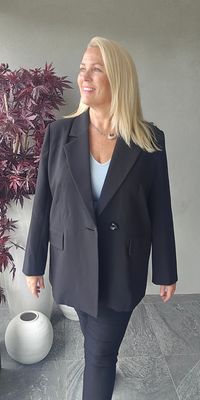 Hovedbilde KELLY BLAZER - black - ca.15 sept levering