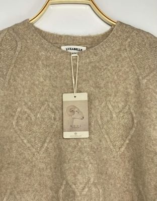 Hovedbilde ARIELLE WOOL KNIT (1194) - Beige - ca.20 august ...