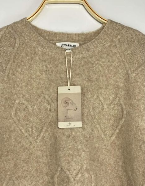 ARIELLE WOOL KNIT (1194-2087) - beige -