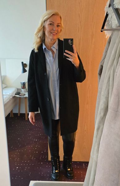 MAYSON Coat - OUI - black , kun 34,36,  40