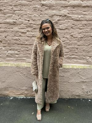 Hovedbilde NOTYZ FAKE FUR COAT ( 40441 ) - kamel , 1 stk 38