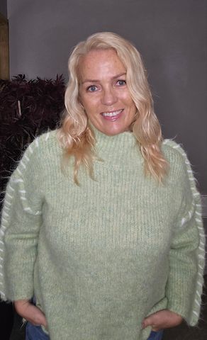 Hovedbilde SNUGGLE STITCH KNIT - ( genser 6634 ) - light ...