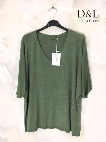 Hovedbilde Serina Knit – kaki (ny3532) 