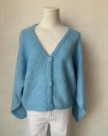 Hovedbilde AMELIE CARDIGAN (RM5052) ONE SIZE - Aqua Blue - ...