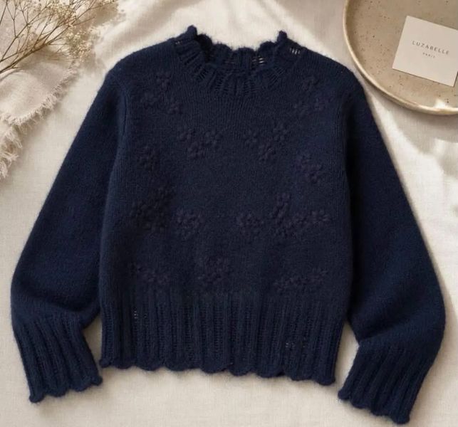 ELARA KNIT  (3010-2022) - Blue - ca.20 august levering