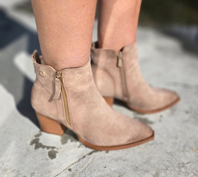 SAIA BOOTS (1986-25) -beige