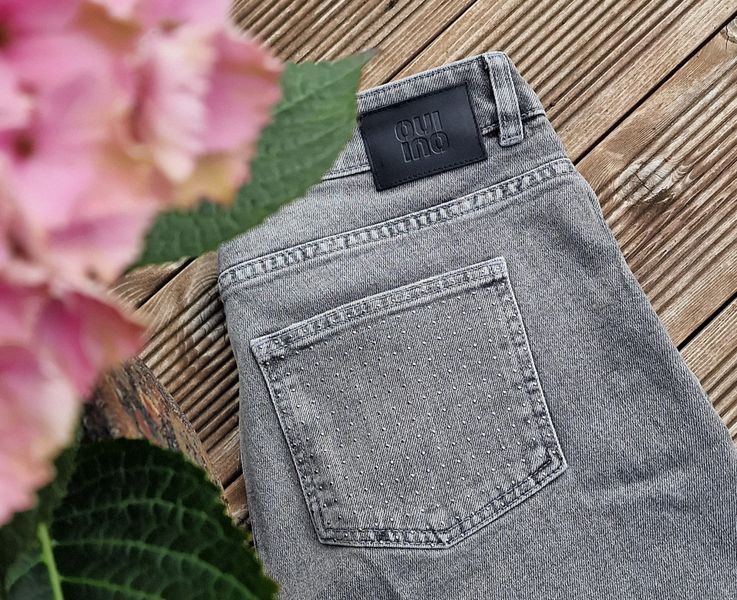 FLARE JEANS - OUI ( 89311 ) - jeans grey denim- kun 38, 42, 44 og 46
