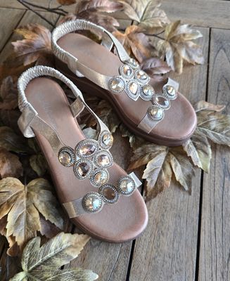 Hovedbilde NAXOS SANDAL ( SY1106) - gold 