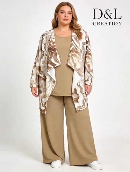 Zelina 3-Piece Set ( jql92666) - taupe