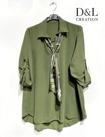 Hovedbilde SCARLA Blouse Set ( 2947 ) - kaki