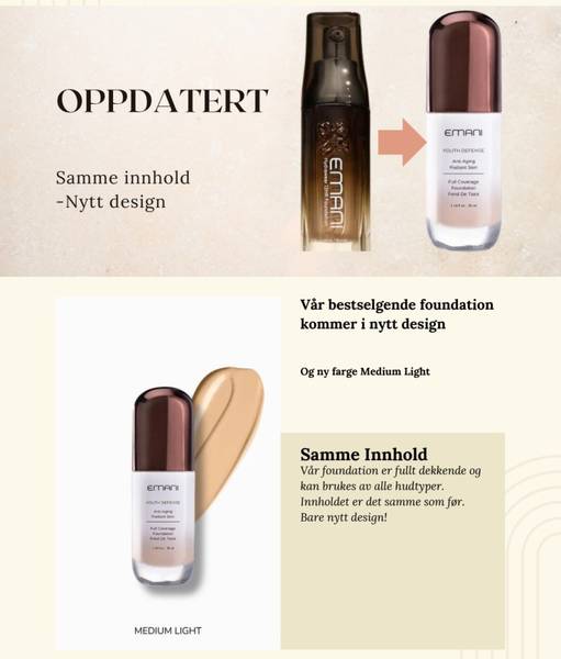 EMANI - Youth Defense - Full coverage foundation