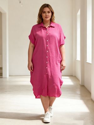 Hovedbilde Malika Dress ( hf25180 ) - coral