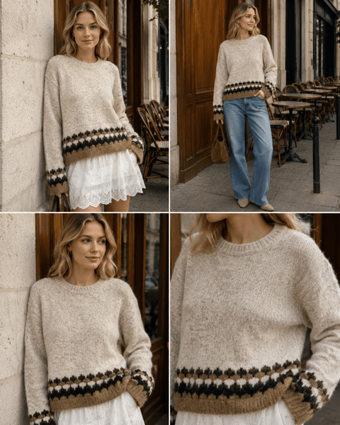 LACIE KNIT (RM6012) ONE SIZE - Nude - ca 25. august levering