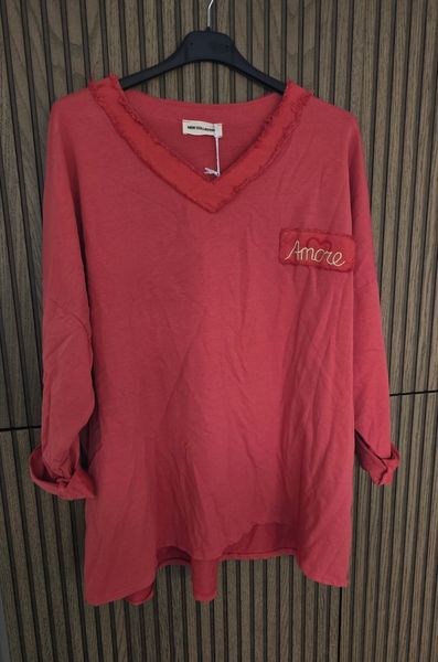 AMORE LOUNGE TOP - coral -