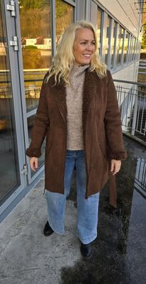 Hovedbilde Sienna Coat – By Sorthe - black - levering ...