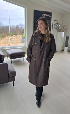 Hovedbilde AUDREY TRENCH COAT (LANG) - brown - ca. 1 mai ...