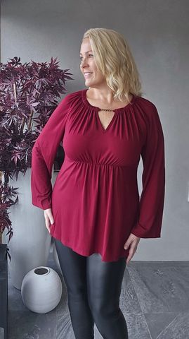 Hovedbilde SORELLA BLOUSE - burgunder-