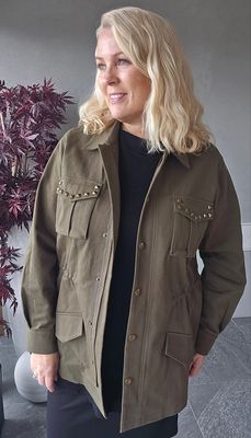Hovedbilde BLAZE ARMY JACKET - midten av mai levering