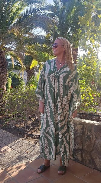 ISLA KAFTAN – GREEN BREEZE