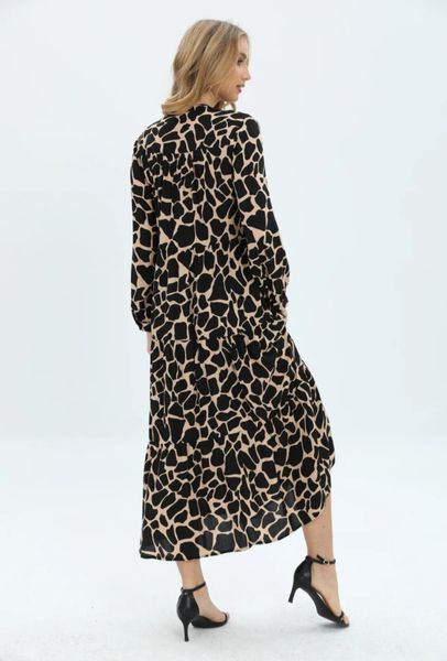 LEXA ANIMAL PRINT DRESS ( 281-3 )