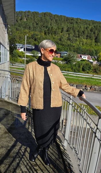 CHLO&Eacute; JACKET - camel / gold 