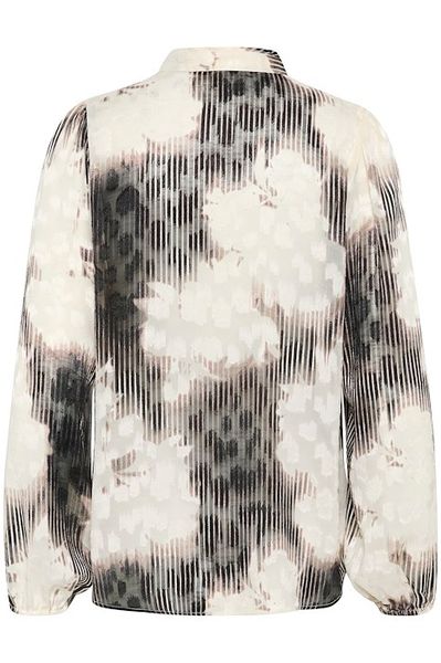 Cielle IW Shirt - Neutral illuminating florals - sort/hvit 1 i 36 og 2 i 38