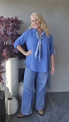Hovedbilde SCARLA Blouse Set ( 2947 ) - jeans blue