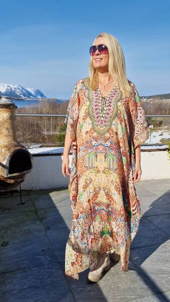 KAFTAN SIMONE - VALERY VAIN - Tamariu - 1 stk xs