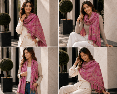 Hovedbilde Nayara Scarf (U01-C) - Pink
