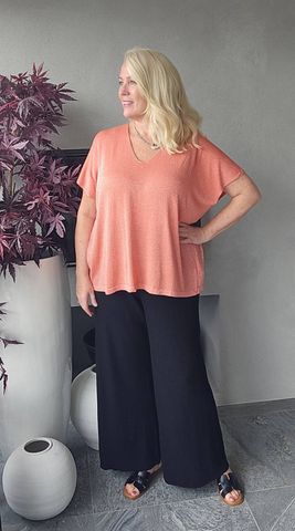 Hovedbilde SOLENA LUREX TOP ( dp13030 ) - orange