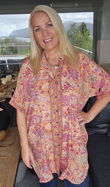 LUNA TUNIC BC (39168) - pacifique orange