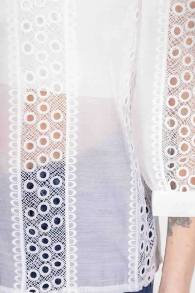 Daisy Blouse (9617-3405) - White - ca.25 august levering